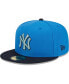 ფოტო #4 პროდუქტის Men's Royal New York Yankees 59FIFTY Fitted Hat