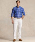 Фото #4 товара Рубашка Polo Ralph Lauren в клетку для мужчинют, Big & Tall Oxford
