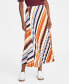 Фото #3 товара Women's Pleated Maxi Skirt, Created for Macy's