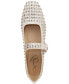 ფოტო #4 პროდუქტის Women's Michaela Gem Mary Jane Flats