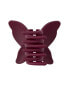 2-Pack Butterfly Hair Clips in Pink & Maroon One Size