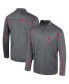 ფოტო #1 პროდუქტის Men's Black Washington State Cougars Cameron Quarter-Zip Windshirt