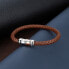Luxury leather bracelet for men Moody SQH54