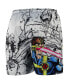 Men's White X-Men Cyclops Retro Shorts