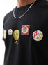 Paul Smith t-shirt with logo badges in black