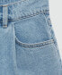 Фото #6 товара Women's Straight Denim Shorts