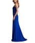 ფოტო #4 პროდუქტის Women's Abner One Shoulder Embroidered Bodice Gown