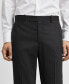 ფოტო #3 პროდუქტის Men's Slim Fit Cool Wool Dress Pants