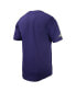 Фото #3 товара Men's Purple TCU Horned Frogs Replica Full-Button Baseball Jersey