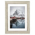 Hama Oslo - Glass - MDF - Grey - Pine - Single picture frame - Table - Wall - 13 x 18 cm - Reflective