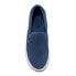 Фото #7 товара Lugz Delta WDELTC-4016 Womens Blue Canvas Slip On Lifestyle Sneakers Shoes 6.5