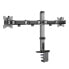 Фото #4 товара ACT Dual monitor arm office - silver - Clamp/Bolt-through - 18 kg - 43.2 cm (17") - 81.3 cm (32") - 100 x 100 mm - Silver