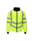 Big & Tall Hi Vis Diamond Quilted Water Repellent Jacket