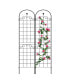 Rustproof Rose Trellis for Climbing Plants 86.7"x19.7"