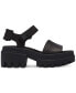 Фото #2 товара Women's Everleigh Lug-Sole Block-Heel Sandals from Finish Line