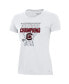 Women's White South Carolina Gamecocks 2024 NCAA Women's Basketball National Champions Locker Room T-Shirt