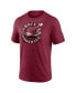 Фото #3 товара Men's Heathered Cardinal Arizona Cardinals Sporting Chance T-shirt
