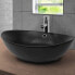 Фото #2 товара Waschbecken Oval 59x38x19 cm schwarz