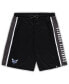 Фото #1 товара Men's Black Charlotte Hornets Big and Tall Referee Iconic Mesh Shorts