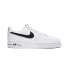 Кроссовки Nike Air Force 1 Low White Black (2020) (Белый)