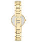 ფოტო #3 პროდუქტის Women's Gold-Tone Link Bracelet Watch 28mm