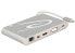 Фото #3 товара Адаптер Delock 87298 USB 3.2 Gen 1 (3.1 Gen 1) Type-C - 3.5mm - HDMI - Mini DisplayPort - RJ-45 - USB 3.2 Gen 1 (3.1 Gen 1) Type-A - VGA - MMC - MicroSD (TransFlash) - SD - SDHC - SDXC - 1000 Mbit/s - 2560 x 1440 пикселей - Silver