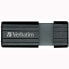 USB stick Verbatim PinStripe Black 64 GB