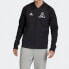 Фото #3 товара Куртка спортивная Adidas FQ7616 для мужчин, черного цвета