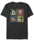 ფოტო #1 პროდუქტის Men's Block Party Short Sleeve T-Shirt