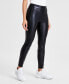 Women's Soft Faux-Leather Leggings, Created for Macy's