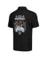 ფოტო #3 პროდუქტის Men's Black Las Vegas Raiders Tidal Kickoff Camp Button-Up Shirt