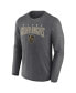 ფოტო #4 პროდუქტის Men's Heather Charcoal Vegas Golden Knights Special Edition 2.0 Scoring Chance Long Sleeve T-shirt