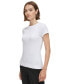 Фото #3 товара Women's Short Sleeve Cotton T-Shirt