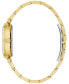 ფოტო #2 პროდუქტის Gc Muse Women's Swiss Gold-Tone Stainless Steel Bracelet Watch 34mm