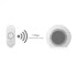 Byron DBY-23532 Wireless doorbell set - Grey - White - 85 dB - Home - Office - IP44 - 6 pc(s) - 6 pc(s)