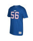 Фото #3 товара Men's Lawrence Taylor Royal New York Giants Retired Player Logo Name and Number T-shirt