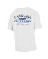 Фото #3 товара Men's White North Carolina Tar Heels Great Outdoors T-shirt