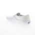 Фото #6 товара Vans Slip-On Pro VN0A347VWWW Mens White Canvas Lifestyle Sneakers Shoes 13