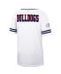Men's White and Navy Gonzaga Bulldogs Free Spirited Baseball Jersey