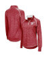 Women's Crimson Indiana Hoosiers Bikram Quarter-zip Pullover Jacket