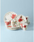 Butterfly Meadow Holiday 12 Pc. Dinnerware Set, Service for 4, Created for Macy's