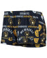 ფოტო #5 პროდუქტის Women's Navy Milwaukee Brewers Flagship Allover Print Top and Shorts Sleep Set