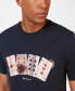 Фото #3 товара Men's Playing Cards Regular Fit T-shirt