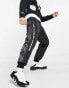 Фото #1 товара AAPE By A Bathing Ape x Alpha Industries quilted pants in black