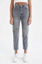 X1165az/nm55 Defacto Kadın Jean Pantolon Grey