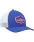 Фото #4 товара Men's Royal, White Chicago Cubs Burgess Trucker Snapback Hat