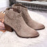 Фото #4 товара Openwork leather cowboy boots S.Barski W OLI32C, beige