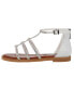 Фото #3 товара Big Girl's Fashion Sandal with Micro Stone Strappy Upper Glass stones/Polyester Sandals