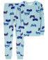 Kid 2-Piece Fuzzy Velboa Video Game Pajamas 4