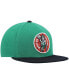 Фото #4 товара Men's Kelly Green and Black Boston Celtics Hardwood Classics Team Two-Tone 2.0 Snapback Hat
